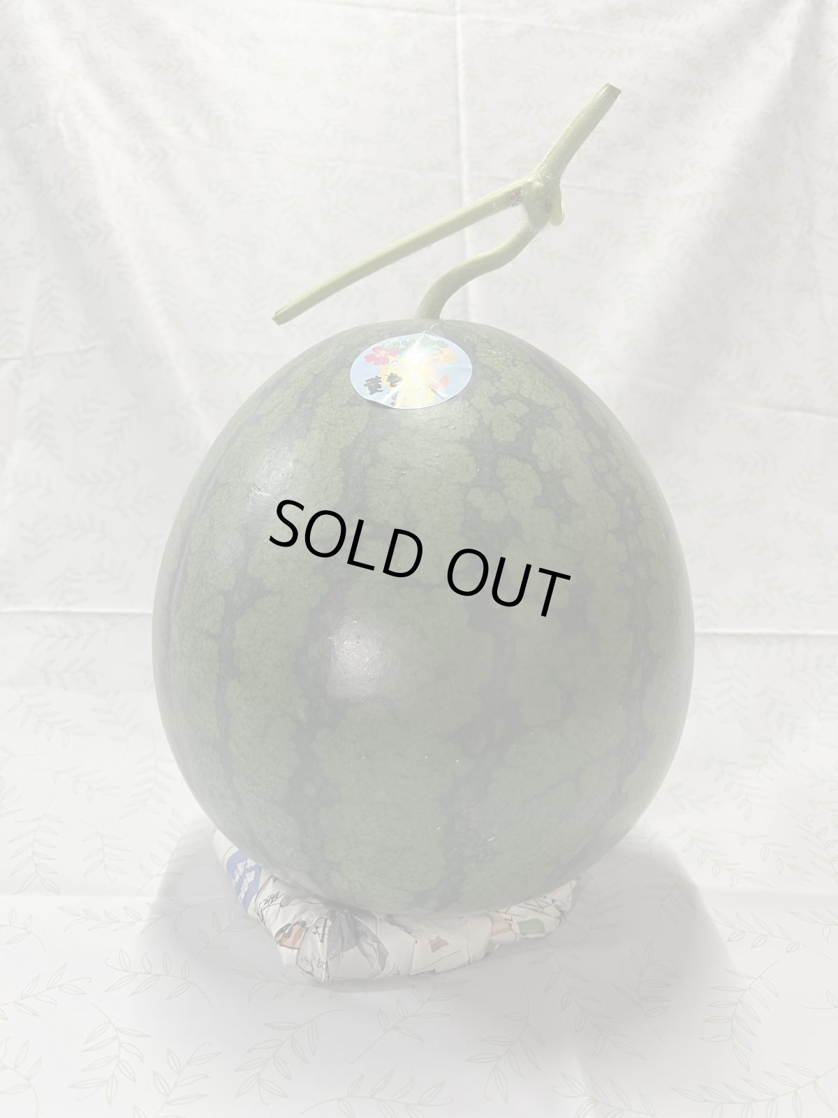 画像2: 【あと2玉】マツコの知らない世界でも紹介された、今帰仁のこだわり農家”かりゆしスイカ”さんが作ったイエロースイカ　１玉　4ｋｇ前後 (2)