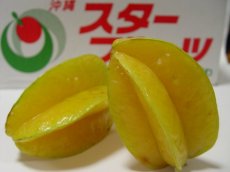 画像1: 沖縄県産 スターフルーツ 約１kg (４〜8玉) (1)