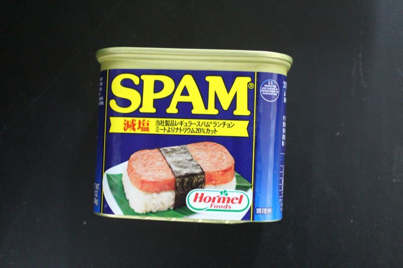 沖縄ホーメル スパムポークランチョンミート (減塩) ２４缶セットSPAM